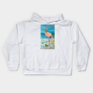 Flamingo. Costa Brava Kids Hoodie